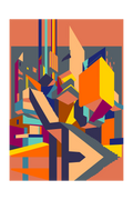 AFFICHE Architecture coloré, 2/6